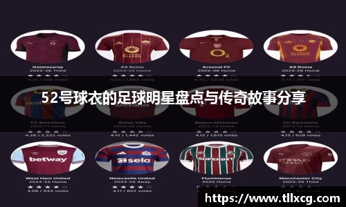 52号球衣的足球明星盘点与传奇故事分享